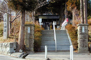 大慈山祥雲寺入口参道